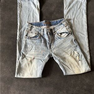 Rock & Roll Cowgirl Blue Boot Cut Jeans